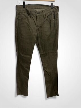 Levi's Men's Olive Slim Straight Jeans